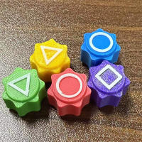 Juego Tradicional Coreano De Piedras De Tiro Gonggi 5pcs Divertido Juego De Coger Piedras Entrenamiento De Coordinación Mano-Cerebro Adorno De Escritorio - details 3