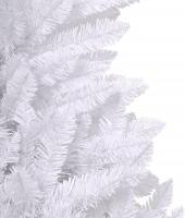 MEJORADA Árbol de Navidad Blanco Artificial Abeto Extra Relleno de Hoja Espumillón 150-240cm Arboles C/Soporte Metálico - details 1