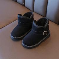 Botas De Nieve Para Niños Y Niñas Marrón Gris Rosa Y Rosa Suaves Y Gruesas Para Invierno Zapatos Planos De Algodón Para Niños - details 22