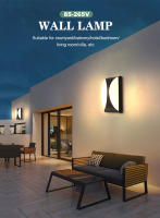Lámpara De Pared LED Impermeable IP66 Para Exteriores Y Interiores Moderna Iluminación Para Hogar Balcón Porche Jardín Con Sensor De Movimiento AC85-265V - details 8