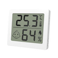 Medidor De Temperatura Y Humedad Digital LCD Estación Climática Para El Hogar Con Luz Trasera Para Habitación De Bebé Medidor De Ambiente Electrónico - details 11