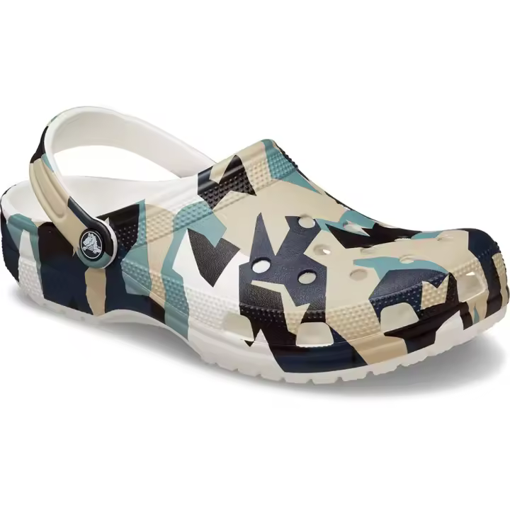 Calzado hombre Zuecos Crocs Zuecos Geo Camo Multicolor - 1