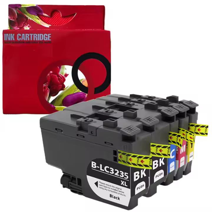 Brother LC3235XL LC3233 pack 5 tinteiro generico LC-3235XLBK, LC3235XLC, LC3235XLM, LC3235XLY - 1