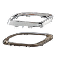 Cubierta De Escape Cromada Brillante Para Mercedes-Benz a B C E GLC CLS-W177 W247 W205 W213 X253 C257 Pieza De Repuesto De Estilo De Cromo - details 1