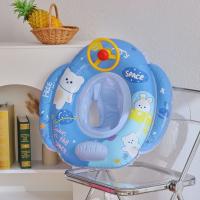 Anillo De Natación Con Sombrilla Para Bebé Flamingo De Rooxin Asiento Flotante Para Piscina Y Playa Estilo De Verano - details 22