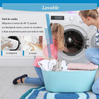 Decodeko.com: compra online de mubles,Sabanas, Mantas... Protector De Colchon Funda con altura 27 cm Transpirable con Cremallera 100 Microfibra, Protector Tacto Liso y Suave, Fabricado en ESPAÑA - details 6