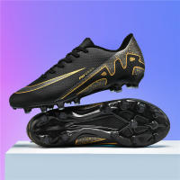 Nuevos Zapatos De Fútbol Ultraligeros Para Hombres Con Suela De Goma Respirables Y Microfibra Botas De Fútbol De Interior Con Tornillo Largo Entrenamiento Deportes Y Moda - details 29