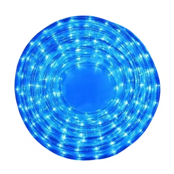Manguera Led Azul 15 Metros Programador 8 Funciones Gerimport - Decoración Exterior - 1