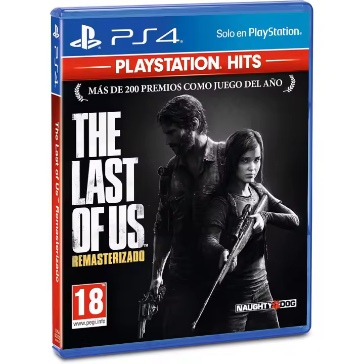 THE LAST OF US REMASTERED PLAYSTATION HITS PS4 - Nuevo a estrenar - PAL España - Sony Playstation - Acción - Aventura - Joel - Ellie - Naughty Dog - 1