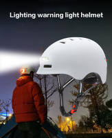 Nuevo Casco De Ciclismo Con Luz Trasera LED Inteligente Para Bicicleta Eléctrica MTB De Carretera Scooter Uso Urbano Adecuado Para Hombres Y Mujeres - details 6