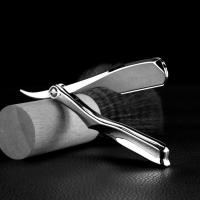 Cuchillo De Barba Manual Para Peluquería Herramienta De Eliminación De Vello Sin Cuchillas Incluidas Para Hombres Accesorios De Peluquería - details 7