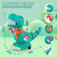 Juguetes para niños que se iluminan, dinosaur para gateo, Juguetes Eléctrico Interactivo sensorial Montessori para niños, Gift de juegos - details 3