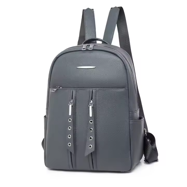 Mochila de mujer de moda estilo coreano, nueva tendencia de estilo, mochila de mujer de gran capacidad, bolso de mamá de cuero suave - 1