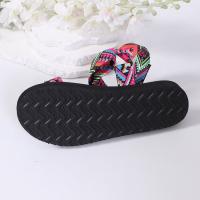 SP Nuevas sandalias de Playa de estil étnico con Velcro y Suela Gruesa de verano a juego para Mujer Talla 43. - details 1