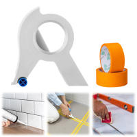 Máquina De Pegatinas De Cinta Fácil Con 2 Rollos De Cinta Aplicador De Cinta Adhesiva Para Pintura De Paredes Y Piso Y Empaquetado APWIKOGER - details 7