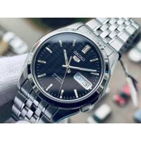 Reloj Automático Hombre Seiko 5 SNK357K1 dial azul oscuro correa acero SNK357K - details 0
