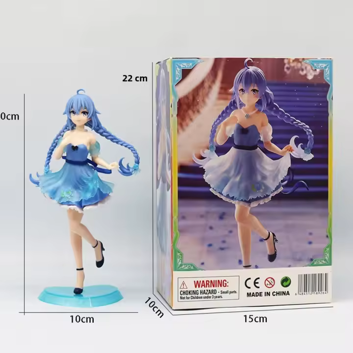 Figura De Acción Estatueta De Roxy Migurdia Mushoku Tensei Reencarnación Sin Empleo PVC Anime Modelo Decoración De Escritorio Colección Figura De 20-25cm - 1
