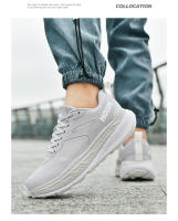 Zapatos De Correr Marathon Para Hombre 2024 Antideslizantes Absorbentes De Choque Y Resistentes Al Desgaste Con Suela Gruesa Y Comodidad Para El Verano - details 9