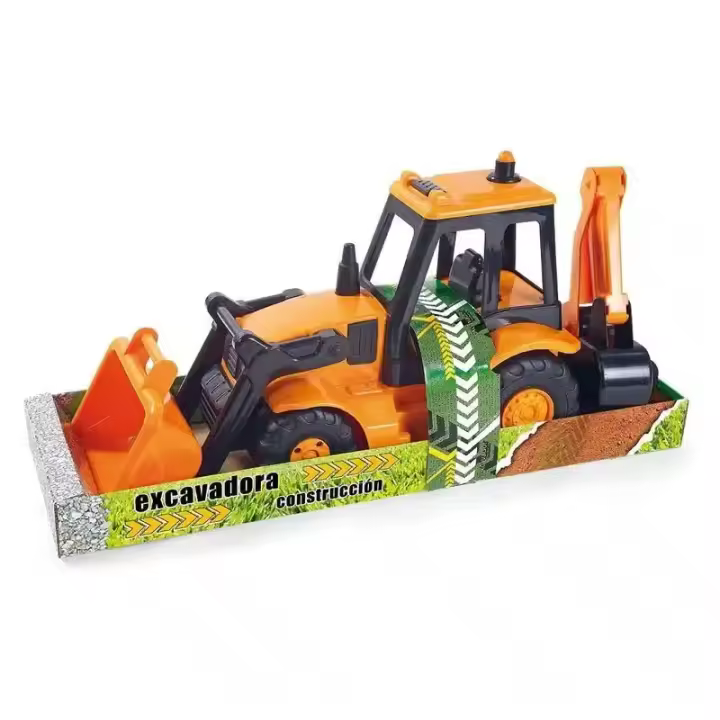 Excavadora Retro Obras Publicas 65x22x20 cm 5220 AVC - 1