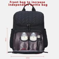 Mochila Grande Para Mujer Mochila De Hombro Con Gran Capacidad Para Bebé Y Maternidad Estilo De Negocios Moda Con Bolsillo Para Laptop - details 4
