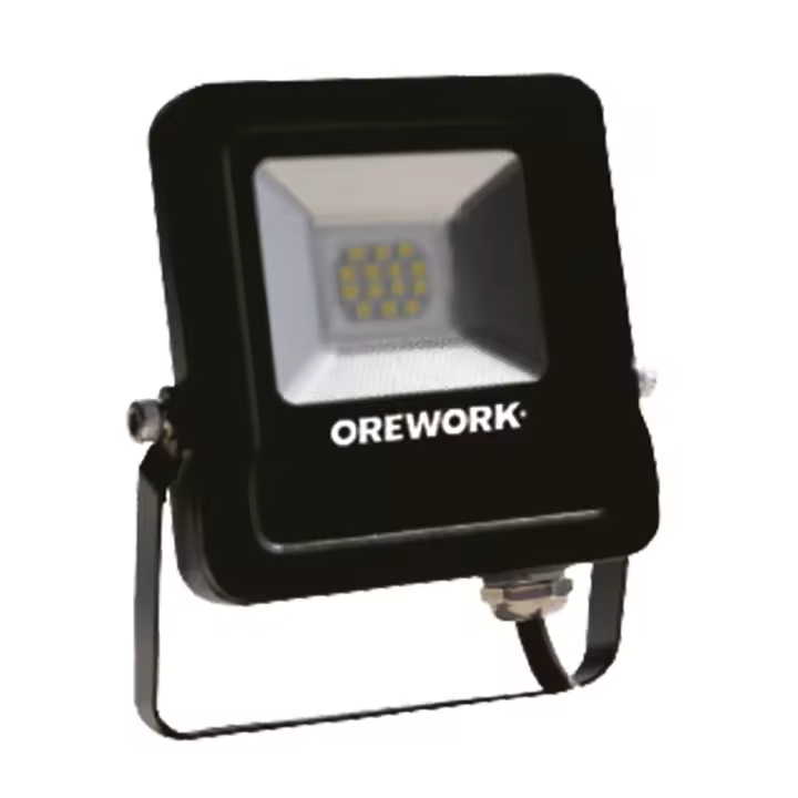 Orework Proyector LED IP65 para Exteriores - 10W - Negro - 1