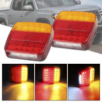 Luces Traseras LED Para Camión Y Remolque 12V Luces De Freno Y Señalización De Posición Adecuadas Para Toyota Honda Nissan Y Más Accesorios De Coche - details 0