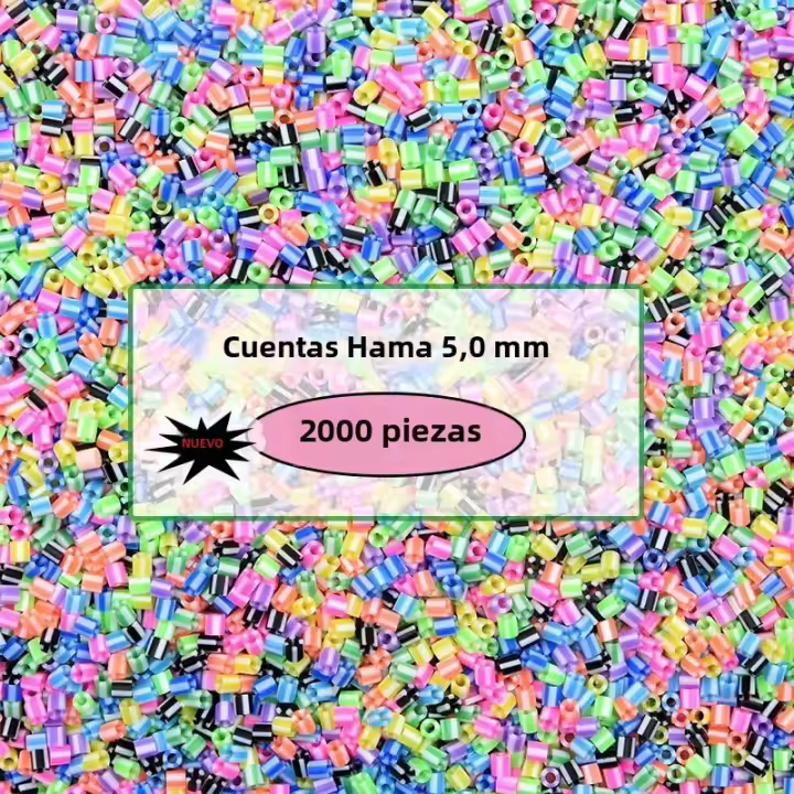 4PCs Tablero De Plantillas Transparentes Para Hama Beads 5mm Herramienta De Dibujo En Pixel DIY Material De Perler Para Juguete Educativo Para Niños - 1