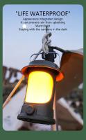 Lámpara De Camping Retro Portátil Impermeable Luz De Emergencia Para Colgar En La Tienda De Campaña Adecuada Para Senderismo Escalada Jardín - details 12