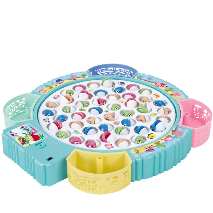 Juego de Mesa giratorio con música, juguetes de Fiesta para niños de 3, 4, 5, 6, 7 años en Adelante - 1