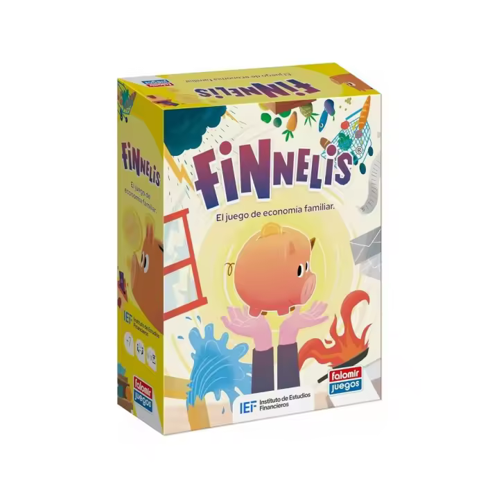 Finnelis El juego de Economía Familiar Juguetes Falomir - 1
