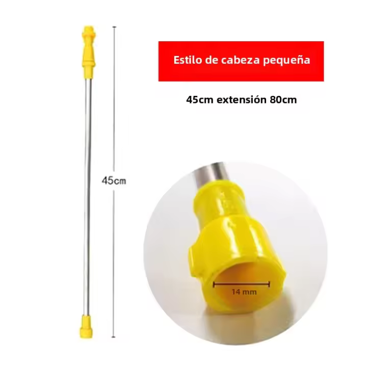 1Pcs Reparable Retrocargador De Mano Para Riego Y Spraying En Jardín Exterior 0.45-0.8m Accesorios Para Agua De Árboles Y Pesticidas - 1