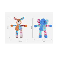 Juguete De Peluche Para Mascotas Juguetes Interactivos De Animales Lindos Mordible Resistente a Masticar Para Perros Juguetes Para Limpieza De Dientes - details 0