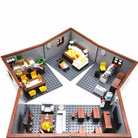Bloques De Construcción MOC Ciudad Para Niños Y Niñas Casa Con Habitaciones Incluidas Cocina Sala De Estar Mobles Modelos DIY Para Jóvenes Y Adultos - details 4