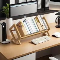 Estante De Libros Pequeño En Madera Para Estudiante Estante Mini De Oficina Y Hogar Montaje Self-Contained Tipo De Uso General - details 2