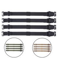 4pcs MOLLE Accesorio Para Mochila De Exterior Correa De Nylon 1000D Con Clip Accesorio Para Mochila Unisex - details 2