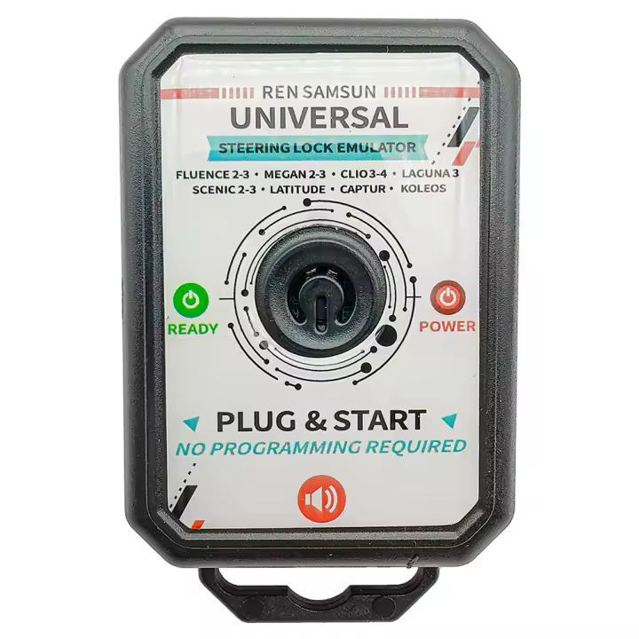 Emulador De Bloqueo Del Volante Para Renault ESL ELV Megane Fluence Clio Scenic Captur Latitude Dacia Samsung Nuevo Con Voz - 1