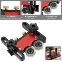 Rodillo Guía De Aluminio Ajustable Para Máquina De Tornillo Auxiliar Herramienta De Tablero De Madera Herramientas De Carpintería - details 5