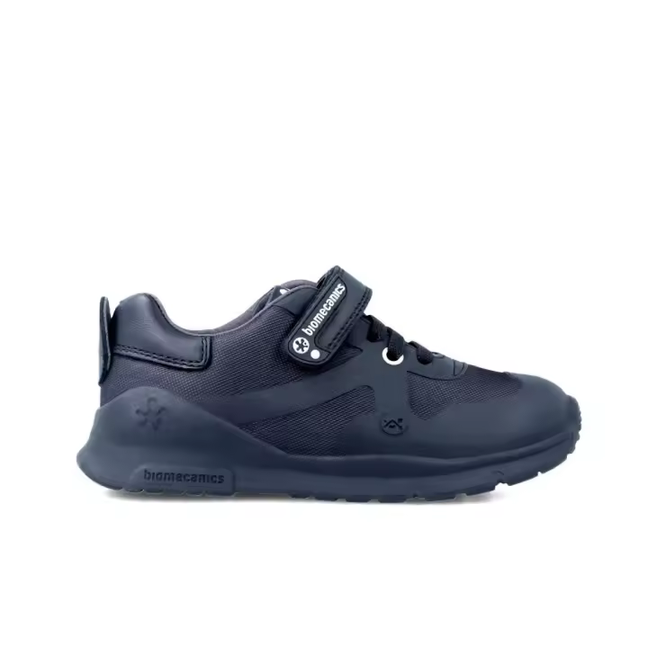 BIOMECANICS 231011-A Zapatillas deportivas niño 29272 XL DEPORTIVO COLEGIAL REJILLA ELASTICO NEGR - 1
