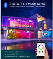 Focos LED empotrables Inteligentes de Techo, RGB & Blanco Frío a Cálido 2700K-6000K, Foco Empotrable LED Techo Multicolor Regulable Inteligente, Ojos de Buey LED 7W 660Lm, Compatible Alexa Echo, Pack de 4 - details 1