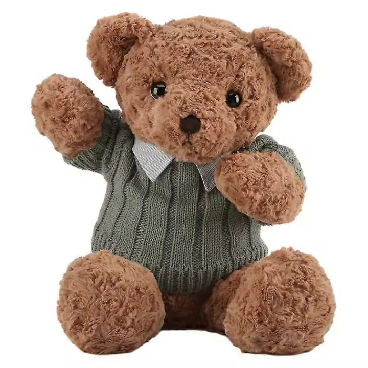 Oso de Plush de Juguetes para niños, Muñeco de Oso de Plush, suéter, de Oso Plush, Gift para niños, 50 cm - 1