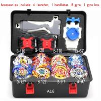 Nuevo Takara Tomy Beyblade Burst Metal Fusion Juego De Lanzador De Metal Y Grips Paquete De Juguetes Para Combate - details 17