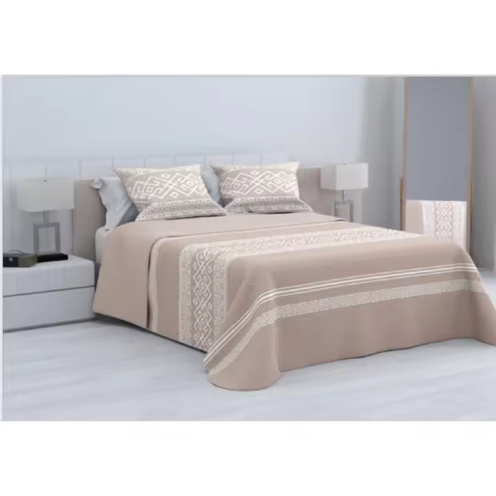 Colchas Boutí Cama 135CmX150cm180cm con 2 Fundas Almohada 50x70cm, Colcha De Verano Estampado Moderno, Cubrecama Ligera para Todas Estaciones - 1