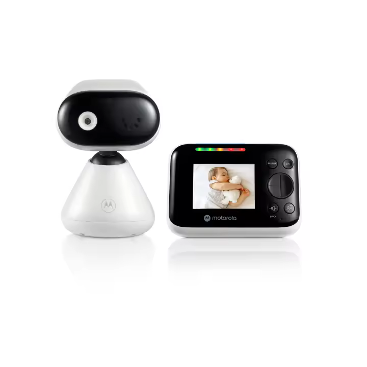 Motorola Nursery Vigilabebés para Bebé PIP1200 de 2.8" con Visión Nocturna por Infrarrojos, Comunicación Bidireccional, Zoom Digital y Monitoreo de Temperatura – Tecnología Inalámbrica 2.4GHz - 1
