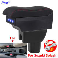 Caja De Reposabrazos Para Suzuki Splash Accesorios De Coche Especiales Caja De Almacenamiento Material De Cuero / Plástico ABS Piezas Para Retrofits - details 0