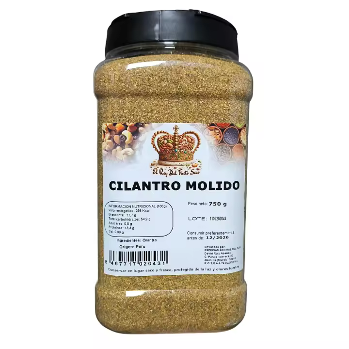 Cilantro Molido 750 gr - Delicioso y Fresco Condimento para tus Platos - El Rey del Fruto Seco - 1