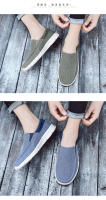 Zapatos De Lona Para Hombre Mocasines Clásicos De Ocio Cómodos Y Transpirables Zapatillas Casuales Para Adultos Con Punta Redonda Suela EVA - details 11