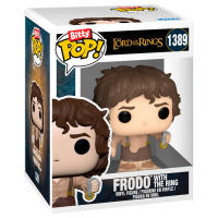 Funko Bitty Pop Towns El Señor De Los Anillos Frodo En La Comarca Figura Coleccionable - details 3