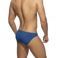 Bragas De Natación Para Hombres Sexy Sólido Low-Waist Con Empuñadura Y Acolchado Shorts De Playa Surfismo Baño Deportivo De Polyester Y Spandex - details 6