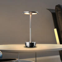 Lámpara De Mesa LED Retro Recargable Sensor Táctil Luz Nocturna Para Lectura Decorativa Para Restaurante Hotel Bar Y Dormitorio - details 6