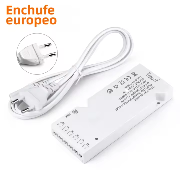 Suministro De Energía Para Fita LED De Armario 2A 3A 5A 8A AC110V 220V a DC 12V Transformador De Iluminación Para COB 2835 Fita LED - 1
